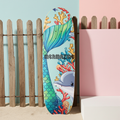 Mermaid Dolphin Fun Skateboard – Ocean Art Deck