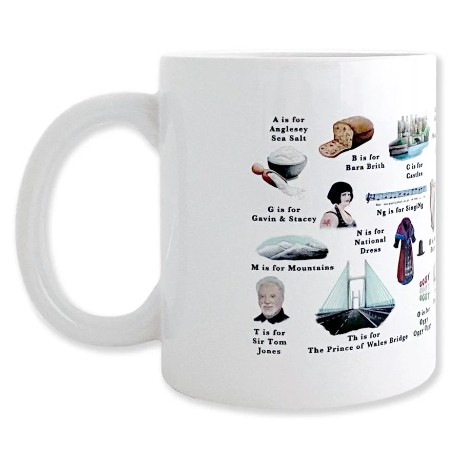 Welsh ABC Mug | Mugs | Wiccan Center
