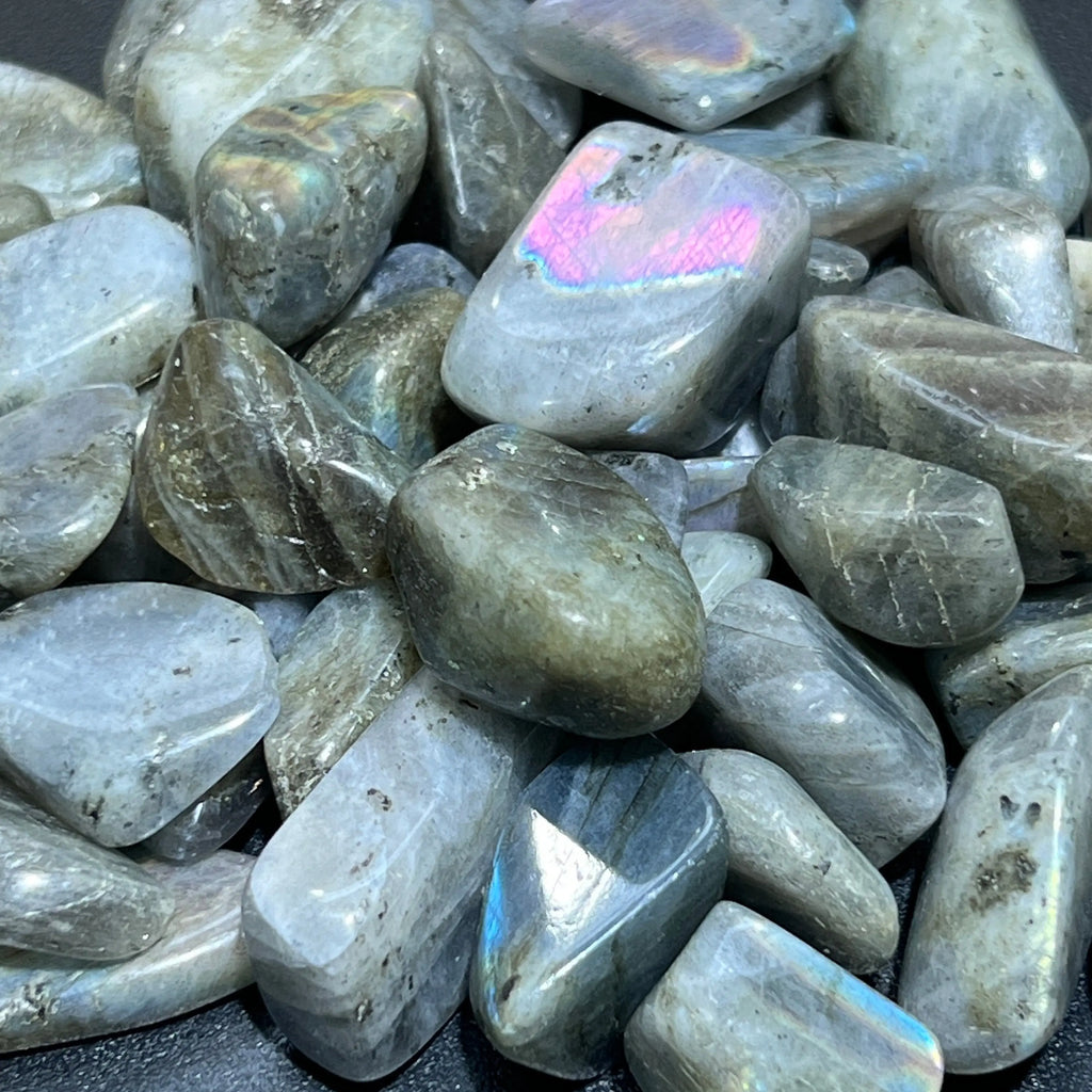 Labradorite Tumbled Stones (By The Piece Or Pound) Wholesale | Home & Living > Home Decor > Home Accents > Rocks & Geodes | Wiccan Center