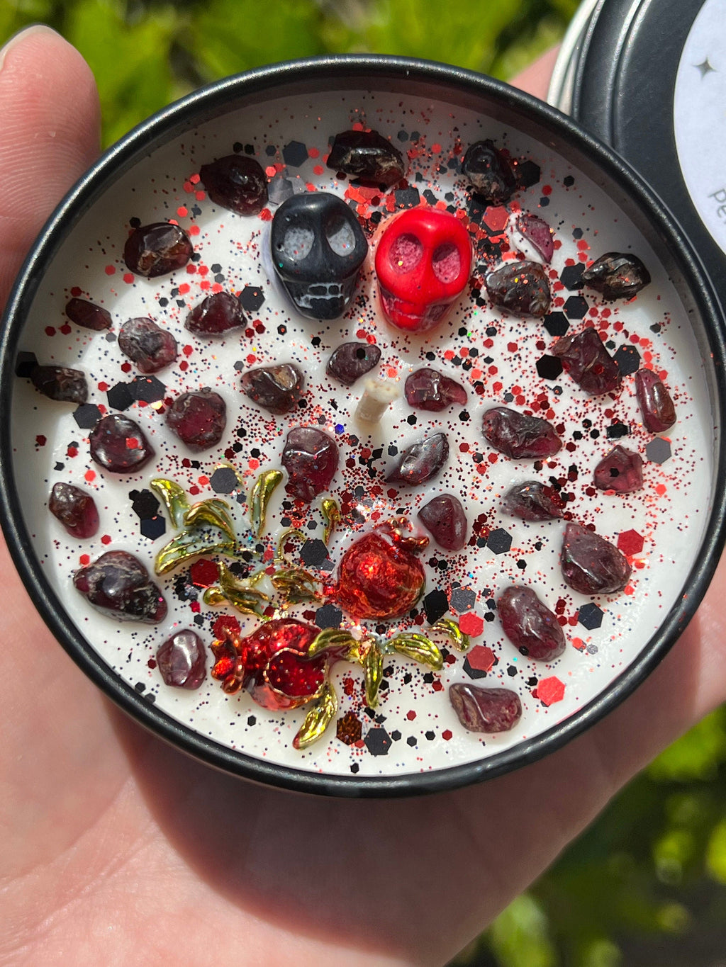 SPECIAL EDITION Persephone Offering Ritual Candle | Queen of Underworld Witchcraft Altar Spell Magic Deity Scented Intention Devotional Gift | | Wiccan Center