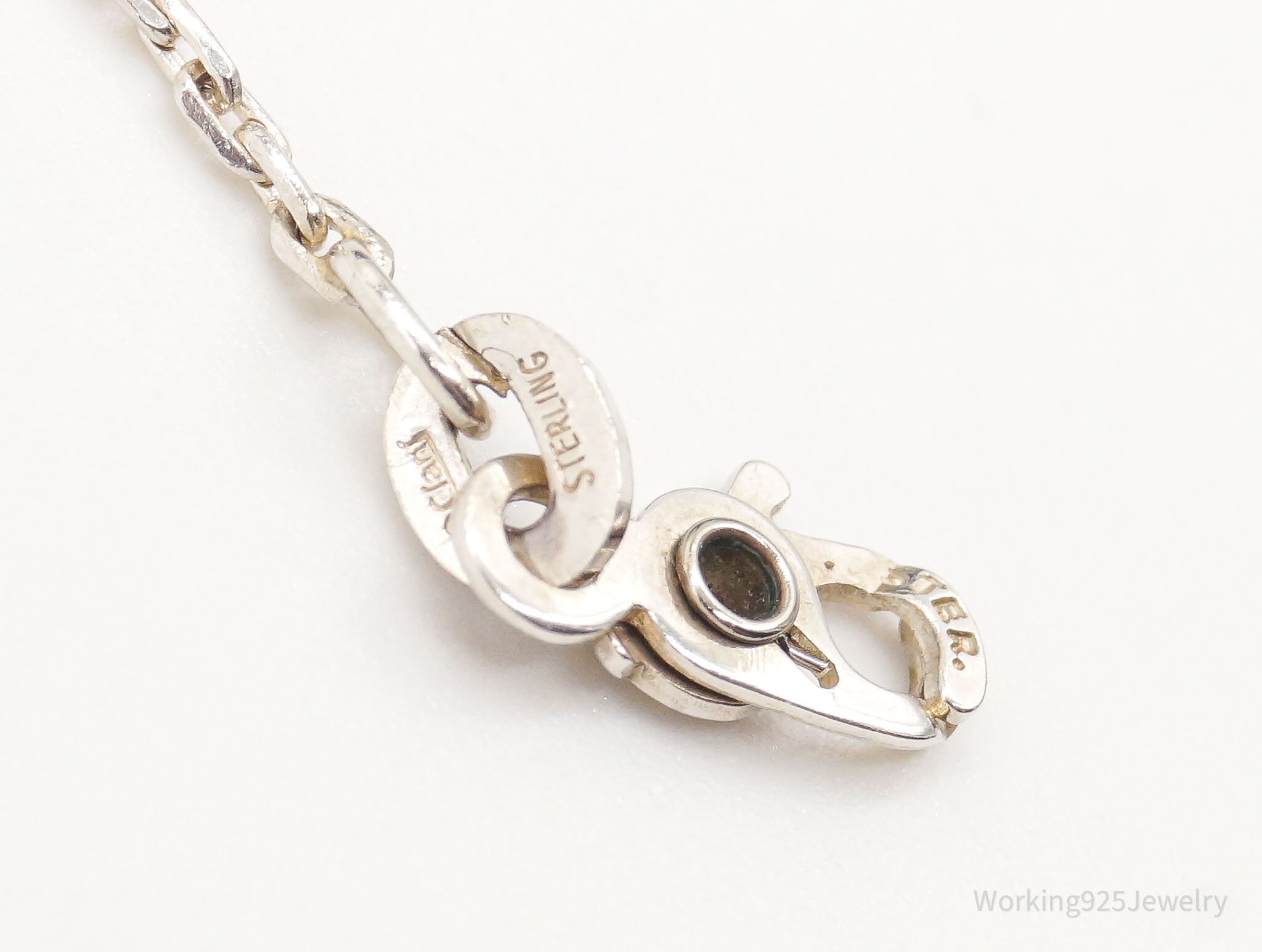 Vintage Designer Ciana Paua Abalone Shell Sterling Silver Necklace | Jewelry > Necklaces > Pendants | Wiccan Center