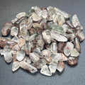 Garden Quartz Crystal (Mystical Lodolite) Small Tumbled Stones (By The Ounce Or Pound) Wholesale | Home & Living > Home Decor > Home Accents > Rocks & Geodes | Wiccan Center