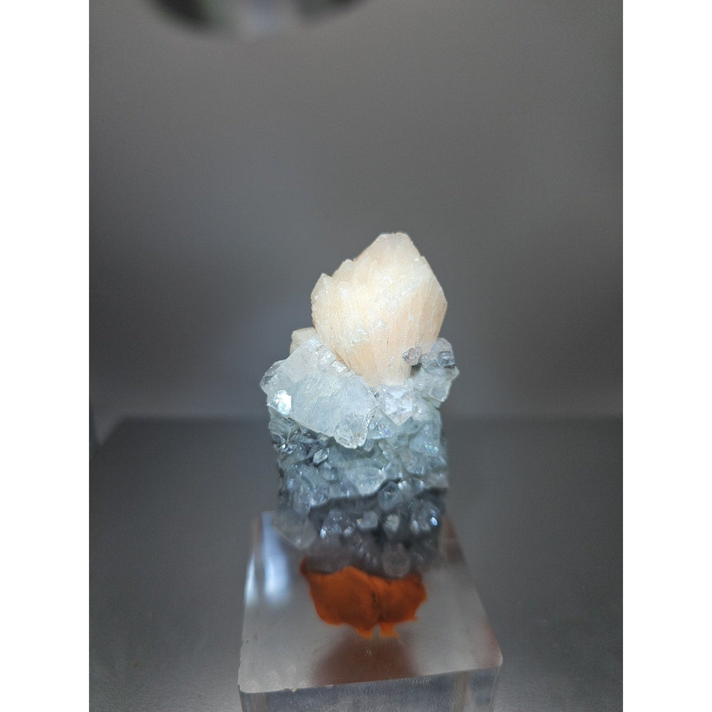 Apophyllite Pink Stilbite 51grams | Mineral Specimens | Wiccan Center