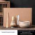 Japanese Ceramic Matcha Tea Bowl Japanese Tea Set Whisk Bamboo Matcha Brush Tea Ceremony Zen