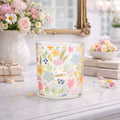 Pastel Florals Glass Votive 3 Inch Holder | Candles & Holders | Wiccan Center
