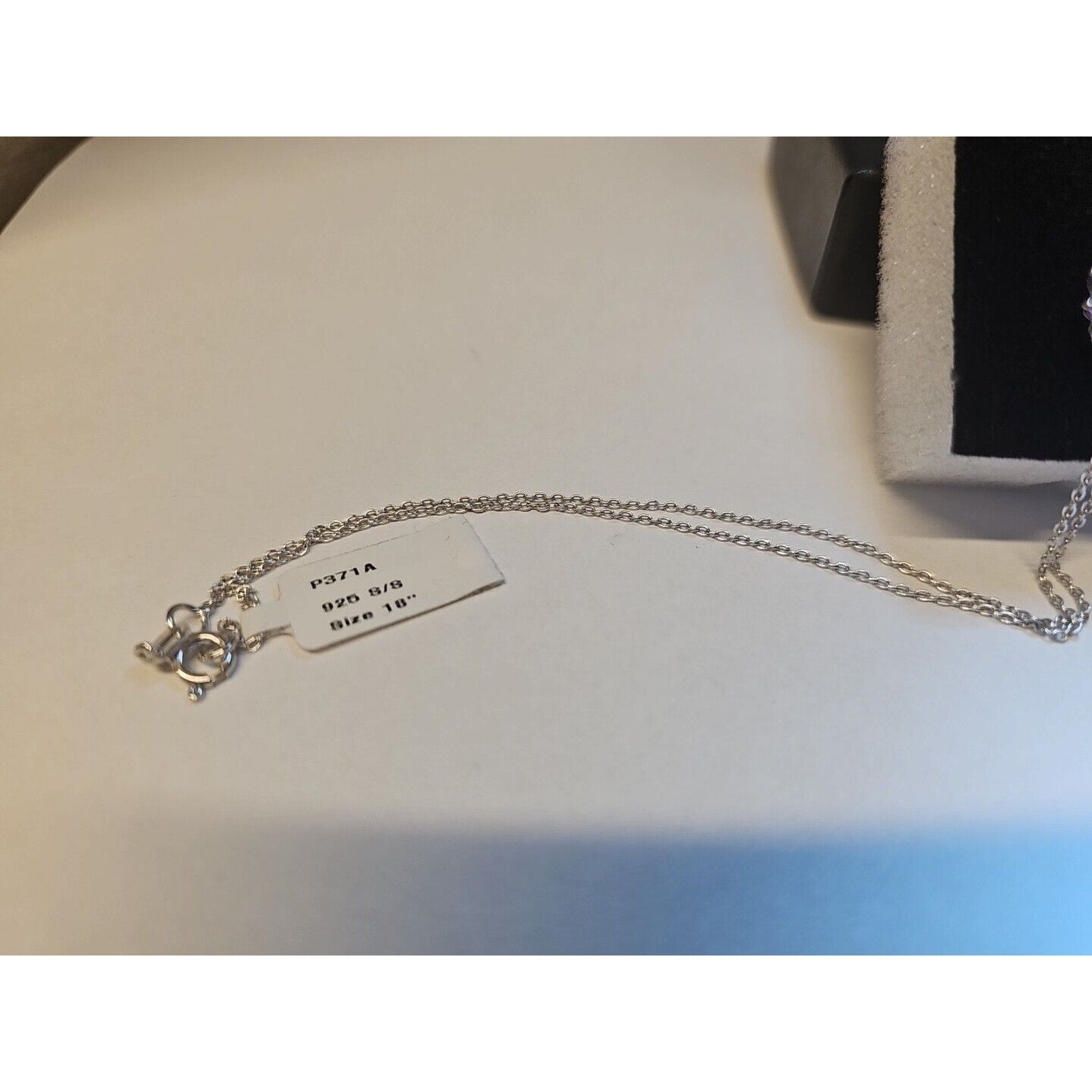 Amethyst Heart Pendant Necklace — 18-inch Sterling Silver Chain | CrystalCloud Company