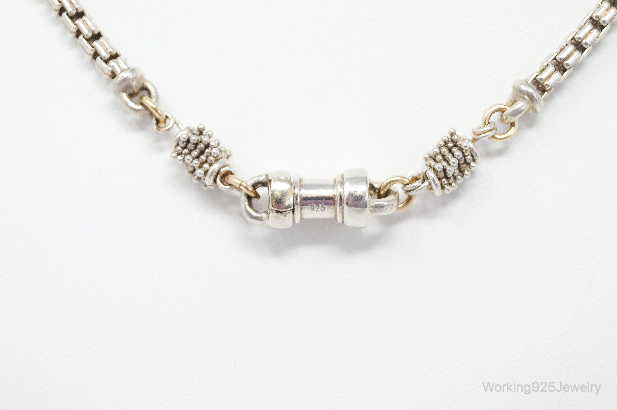 Designer Michael Dawkins 14K Gold Granulated Sterling Silver Necklace | Jewelry > Necklaces > Pendants | Wiccan Center