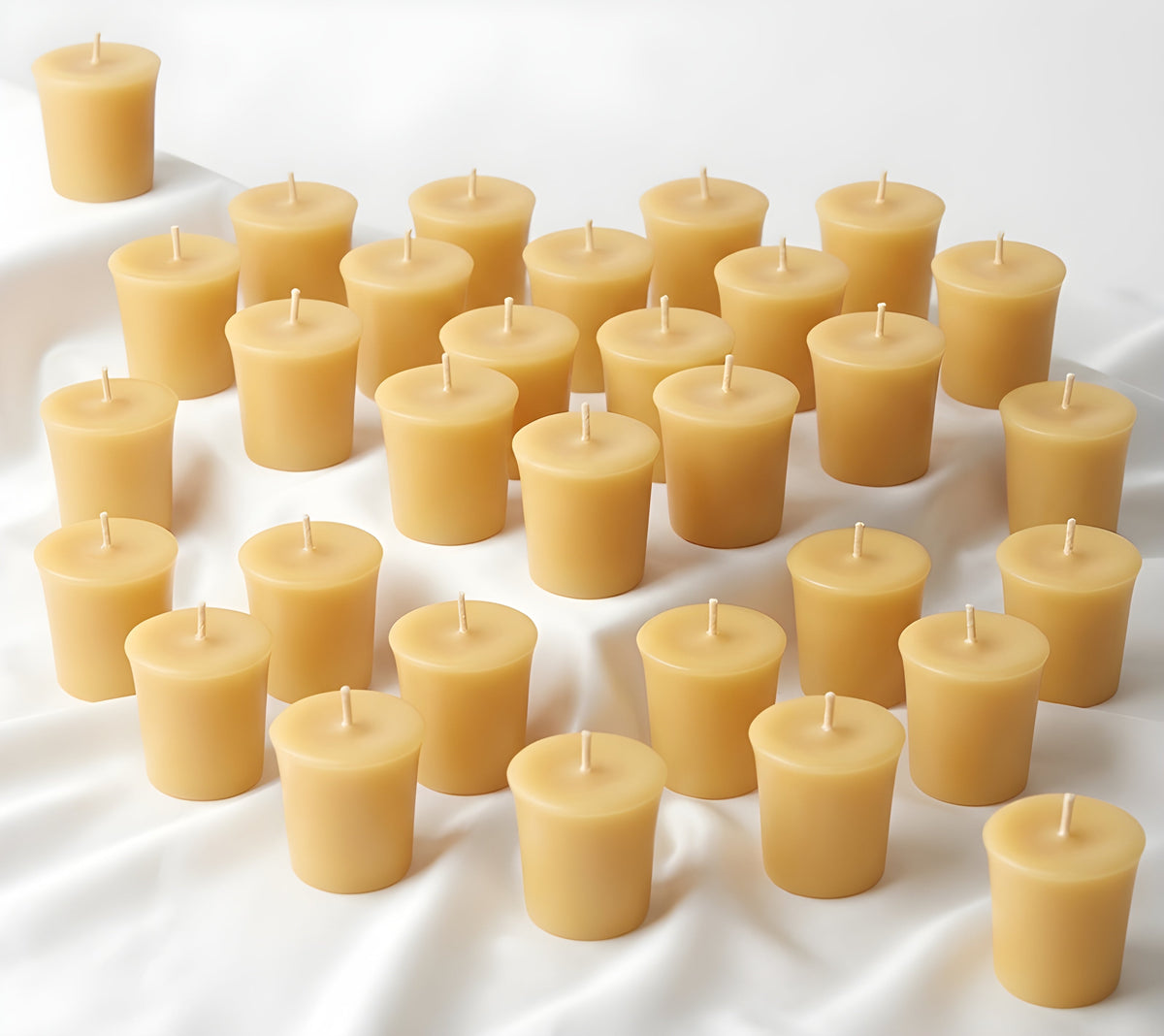 Beeswax Votives Multiple Colors & Quantities | Candles | Wiccan Center