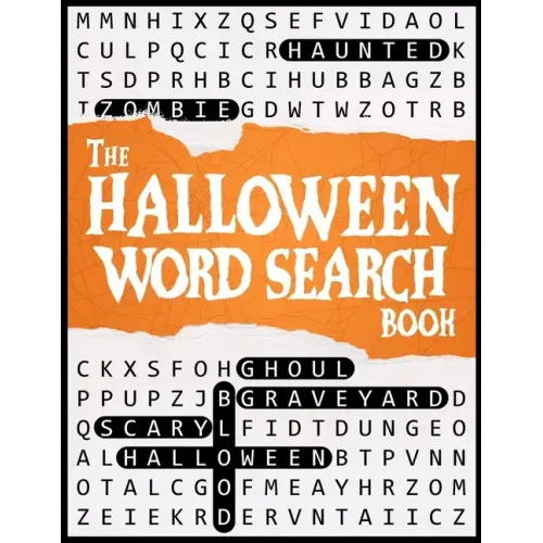 Halloween Word Search Book: A Spooky Halloween Puzzle Book for Adults and Teens - Paperback | Books | Wiccan Center