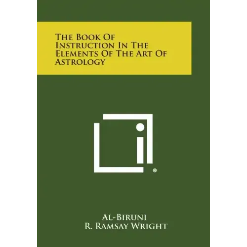 The Book of Instruction in the Elements of the Art of Astrology - Paperback | Books | Wiccan Center