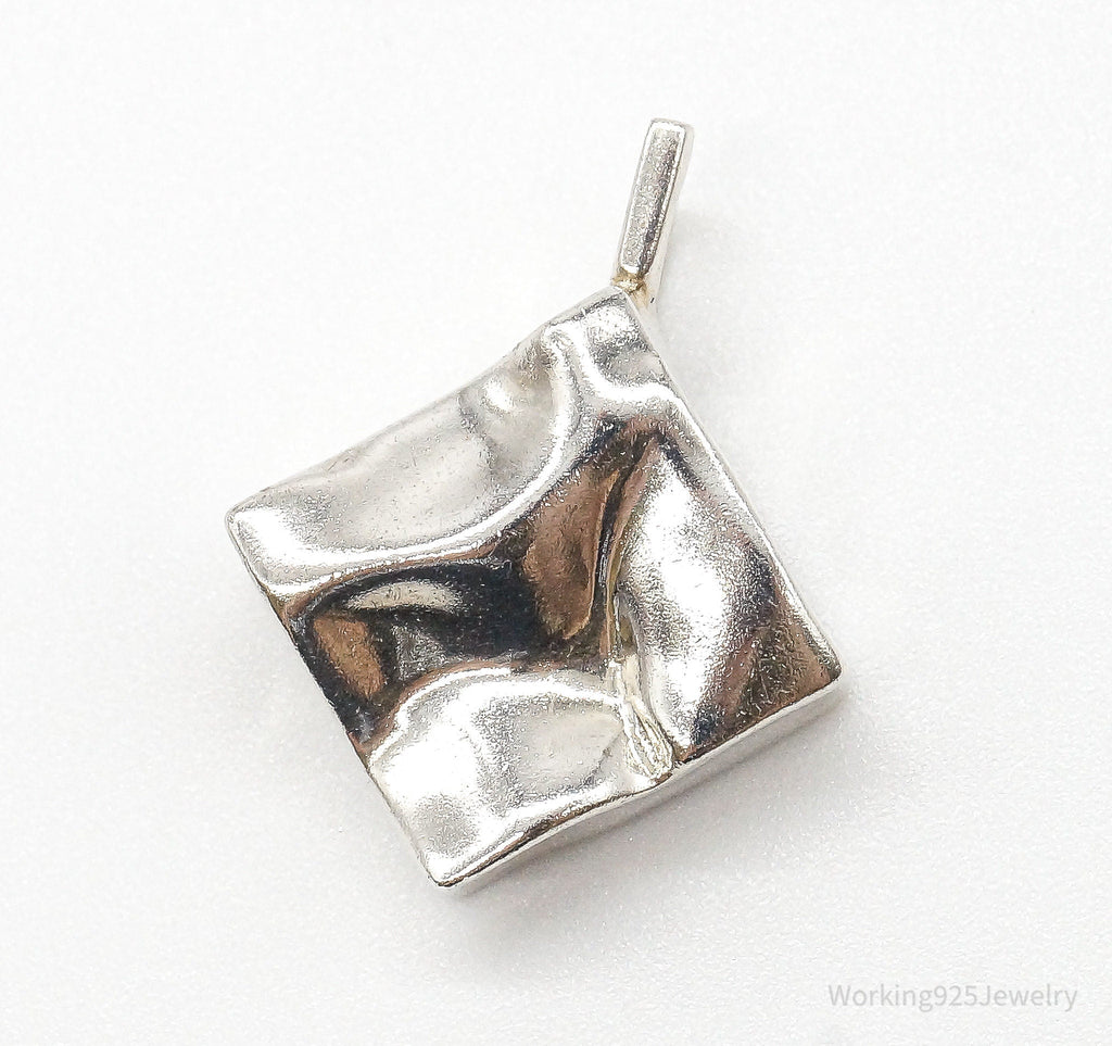 Vintage Galla Modernist Silver Pendant | Jewelry > Necklaces > Pendants | Wiccan Center
