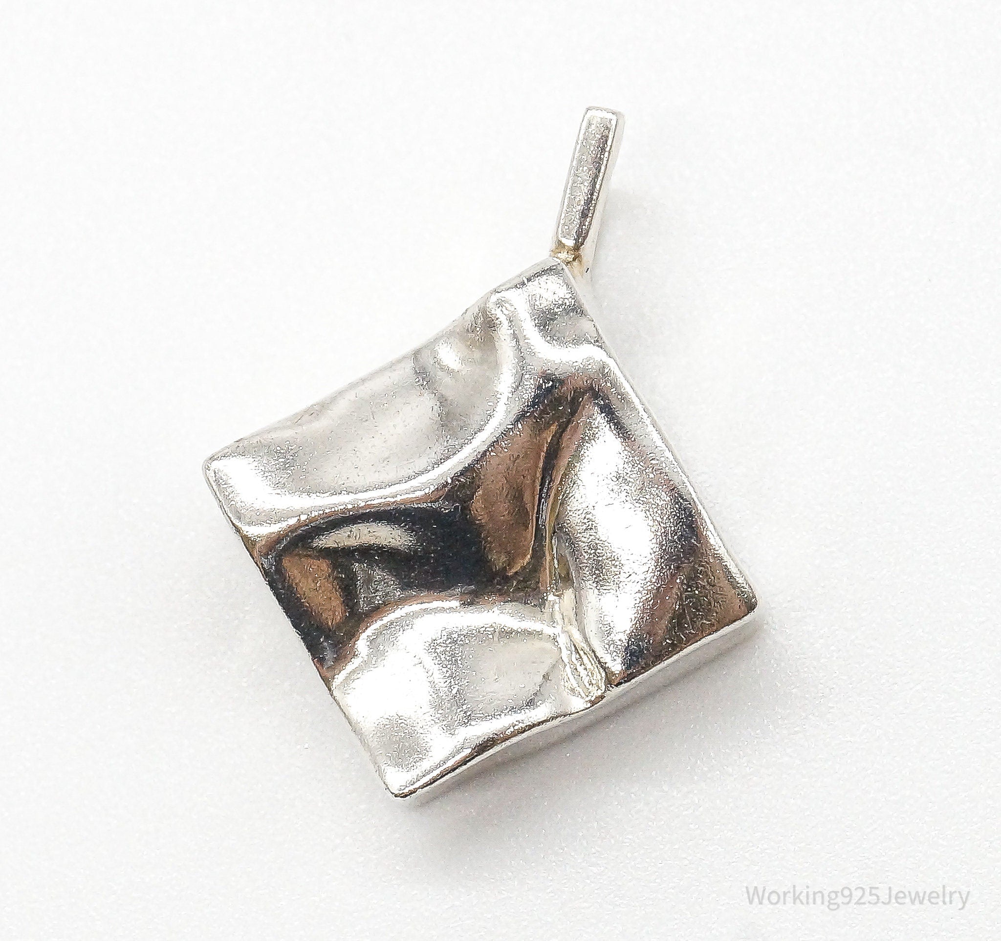 Vintage Galla Modernist Silver Pendant | Jewelry > Necklaces > Pendants | Wiccan Center