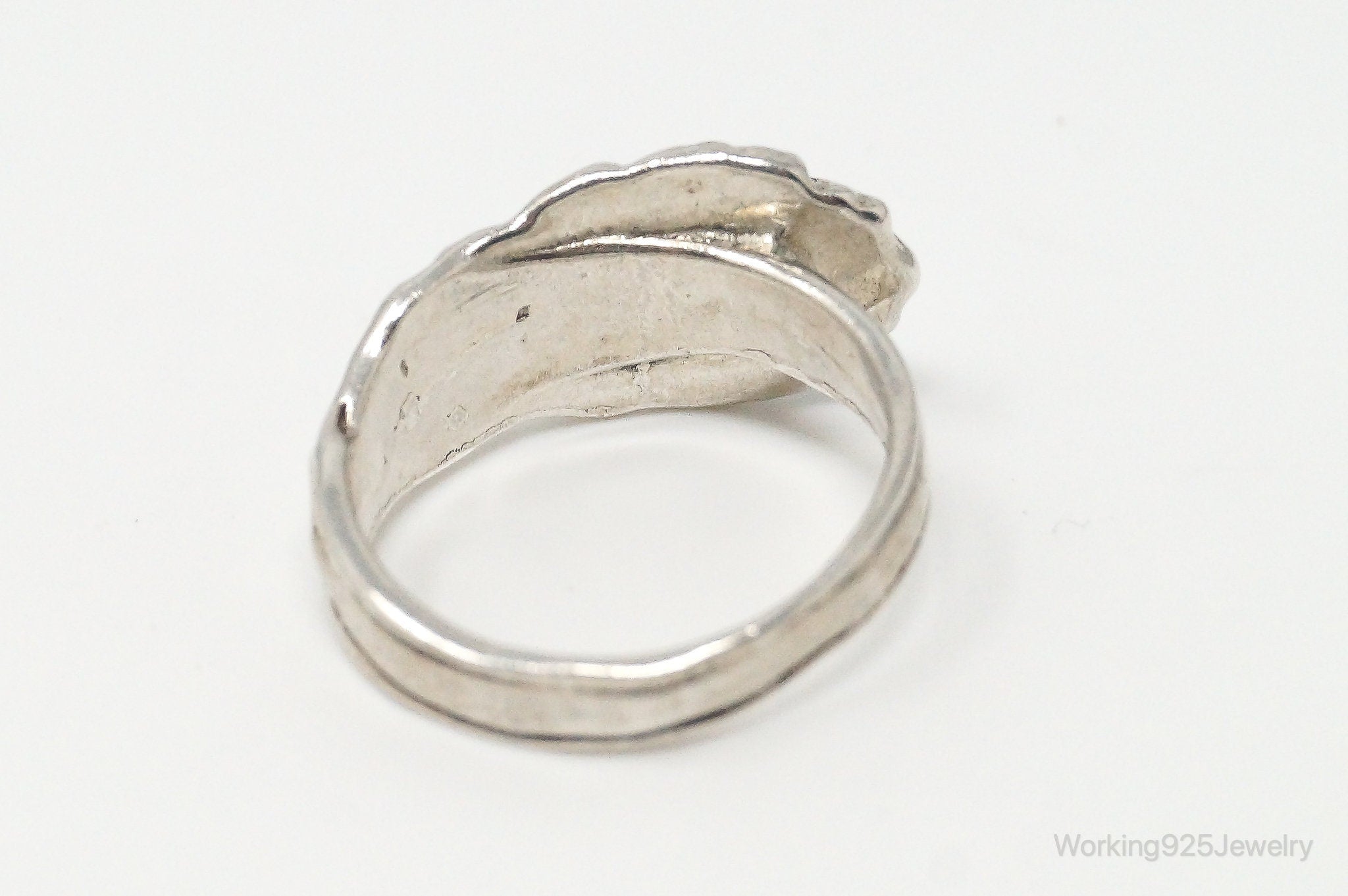 Antique Sterling Silver Spoon Ring - Size 6.5 | Jewelry > Rings | Wiccan Center