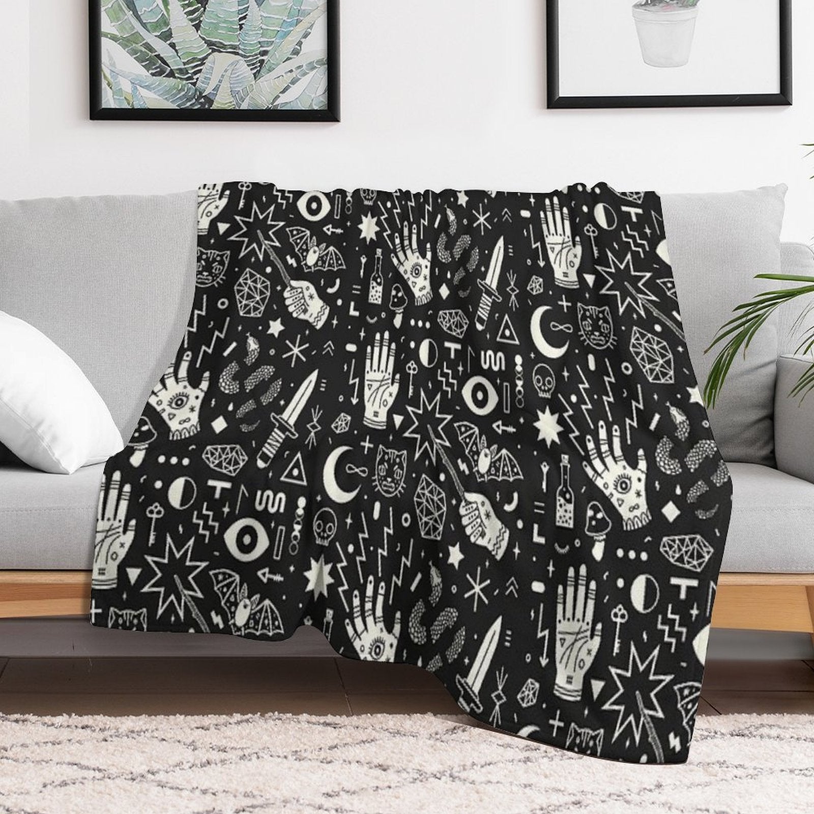 Witchcraft Premium Throw Blanket