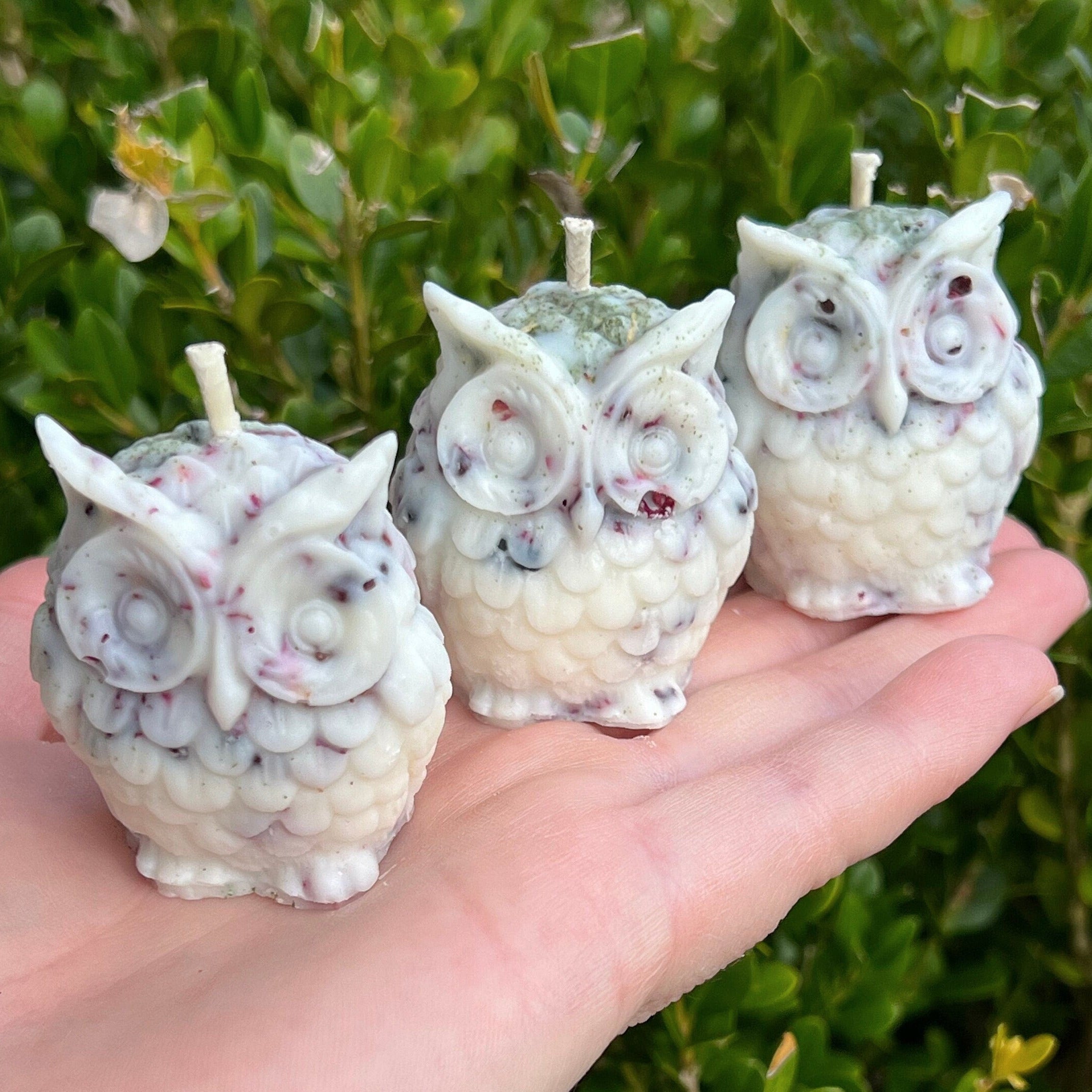 SPECIAL EDITION Lilith Offering Ritual Owl Crystal Candles | Dark Moon Goddess Lilit Temptress Witchcraft Altar Spell Magic Deity Intention | | Wiccan Center