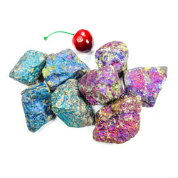 Chalcopyrite (1 Pc) Raw Peacock Ore | Retail Rough Rocks | Wiccan Center