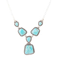 Earth and Sky Blue Turquoise Sterling Silver Necklace | Necklaces | Wiccan Center