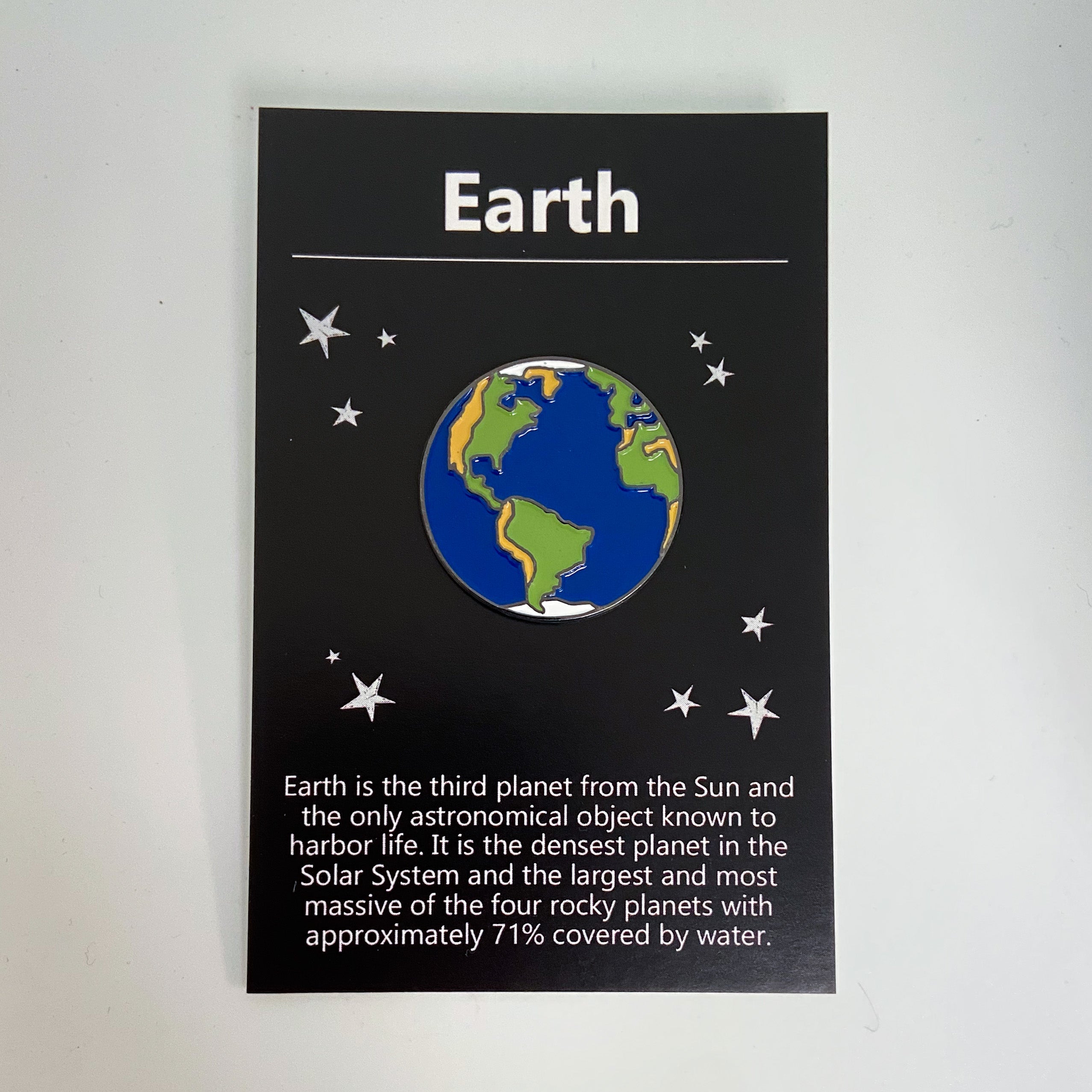 Earth Enamel Pin | Enamel Pin | Wiccan Center