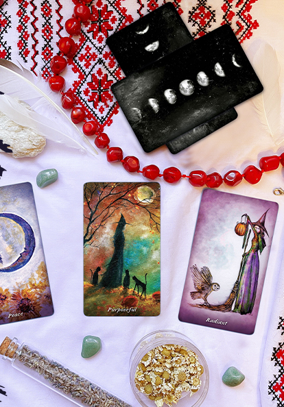 Earthly Souls & Spirits Moon Oracle Deck