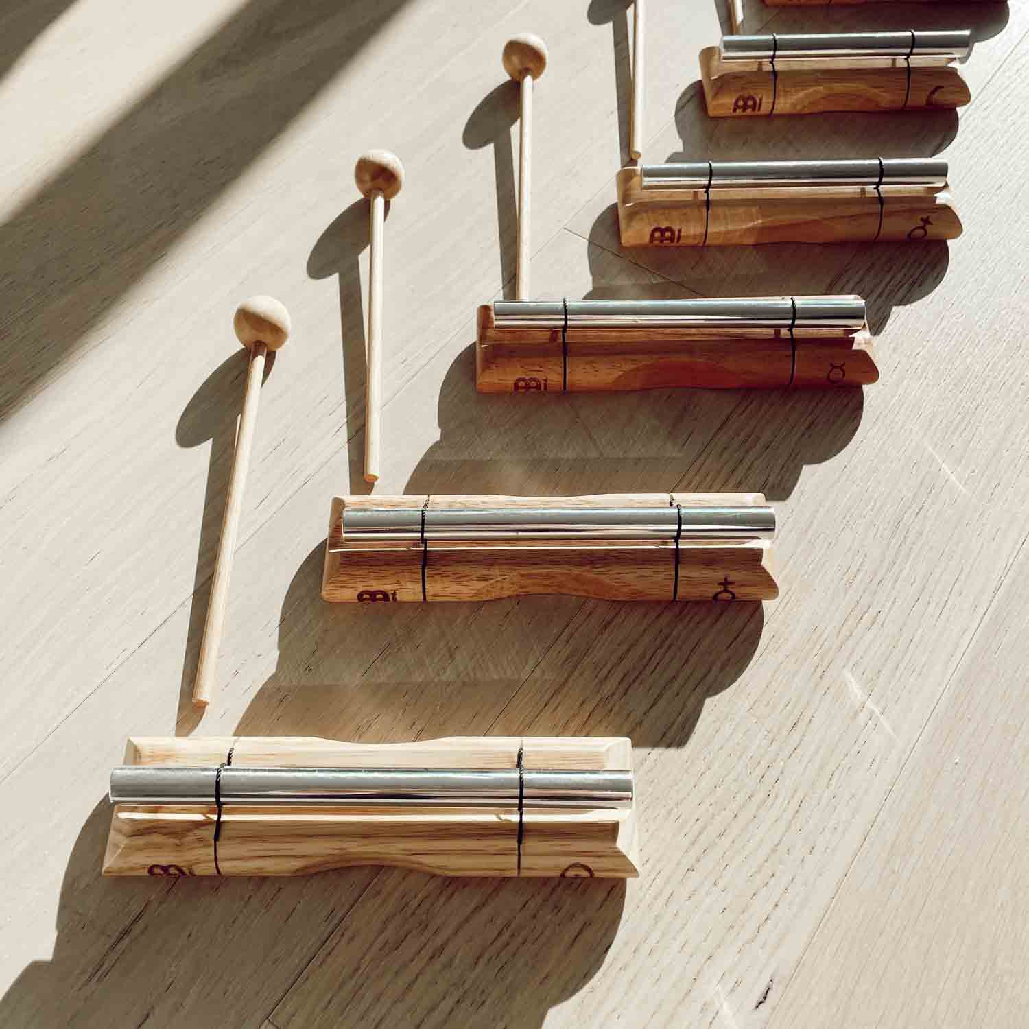 Energy Chimes 7 Chakra Set | Planetary Tuned Energy Chime Set | Wiccan Center