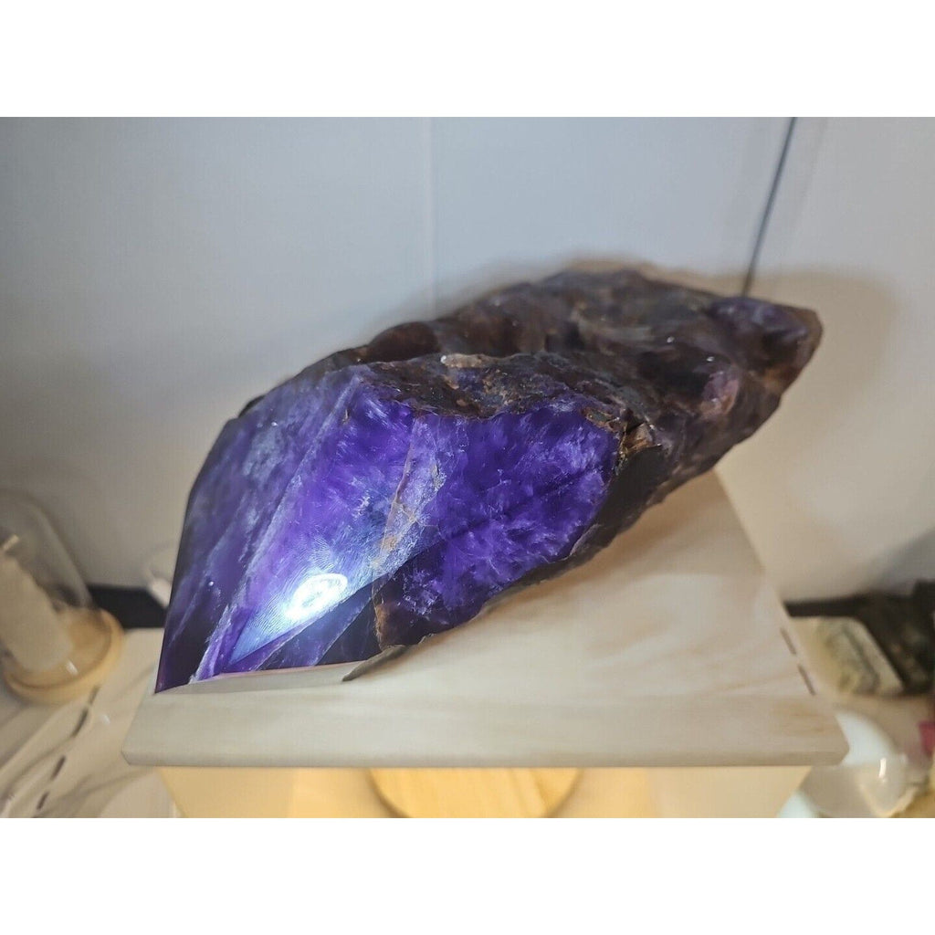 Large Natural Amethyst Geode Cluster — 36.3 lbs, Brazil | CrystalCloud Company | Geodes & Clusters | Wiccan Center