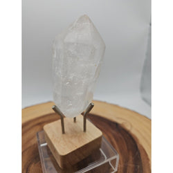 Quartz Crystal Point .49lb With Stand | Crystal Points & Towers | Wiccan Center