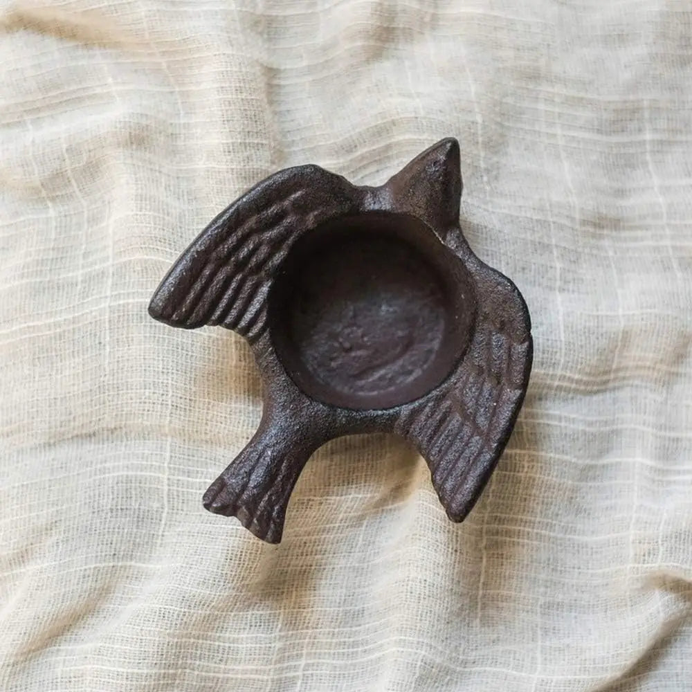 Rustic Iron Bird Tea Light Holder | | Wiccan Center