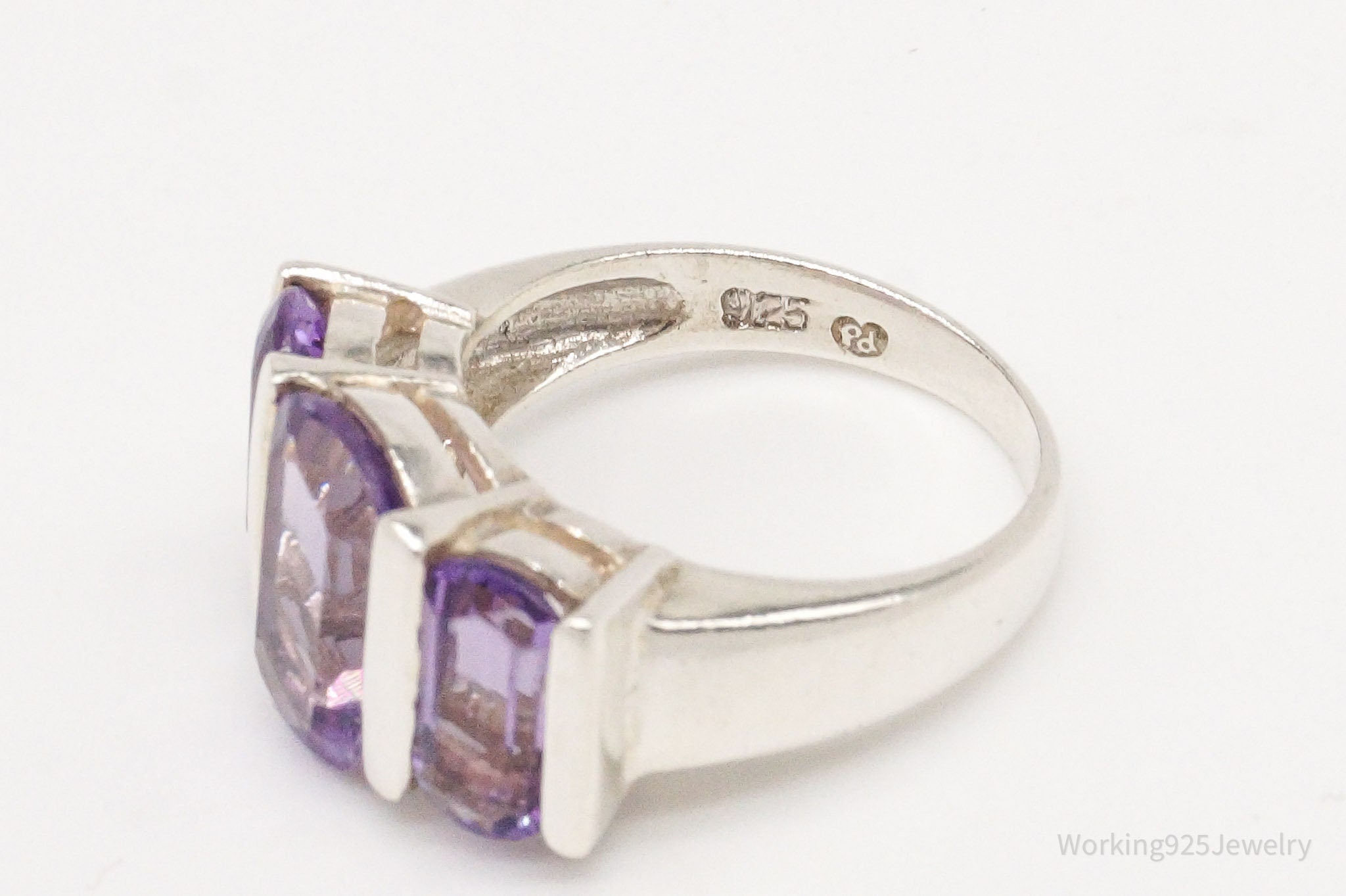 Vintage Amethyst Sterling Silver Ring - Size 6 | Jewelry > Rings | Wiccan Center