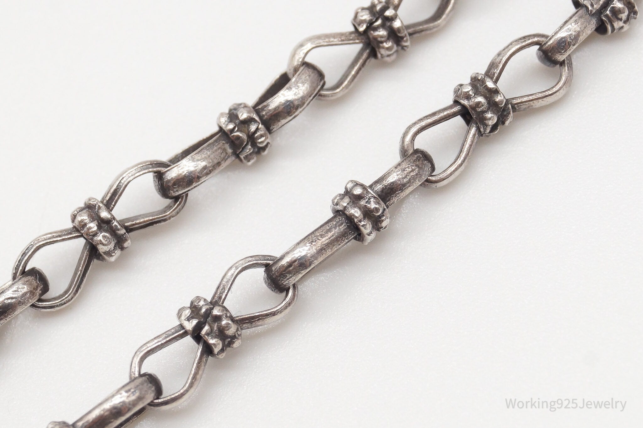 Vintage Brutalist Silver Toggle Necklace | Jewelry > Necklaces > Pendants | Wiccan Center