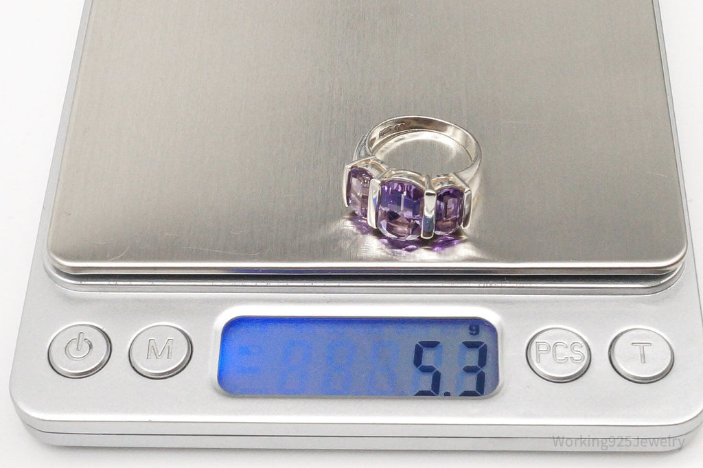Vintage Amethyst Sterling Silver Ring - Size 6 | Jewelry > Rings | Wiccan Center