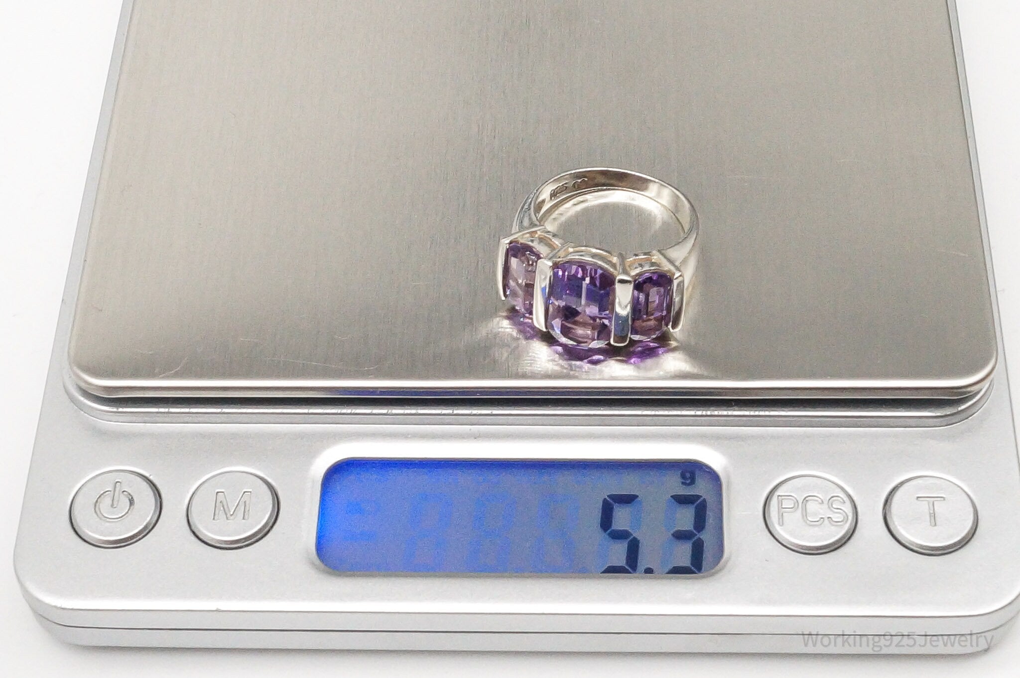Vintage Amethyst Sterling Silver Ring - Size 6 | Jewelry > Rings | Wiccan Center
