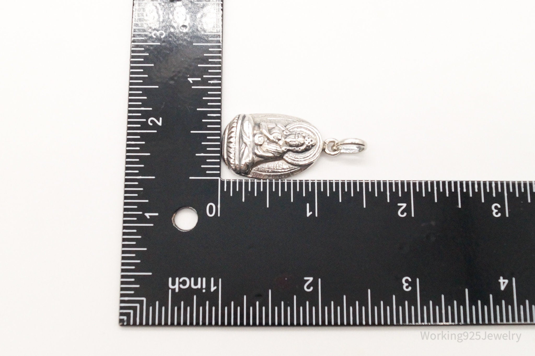 Vintage Hindu Sterling Silver Necklace Pendant | Jewelry > Necklaces > Pendants | Wiccan Center