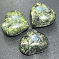 Green Nephrite Jade Puffy Heart Crystal Carving Wholesale | Home & Living > Home Decor > Home Accents > Rocks & Geodes | Wiccan Center