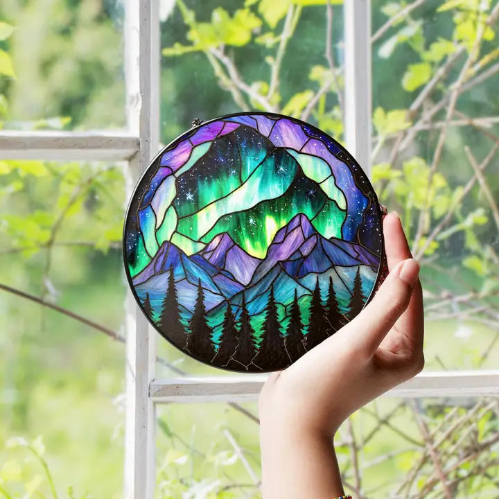 Aurora Borealis Suncatcher | Gifts | Wiccan Center