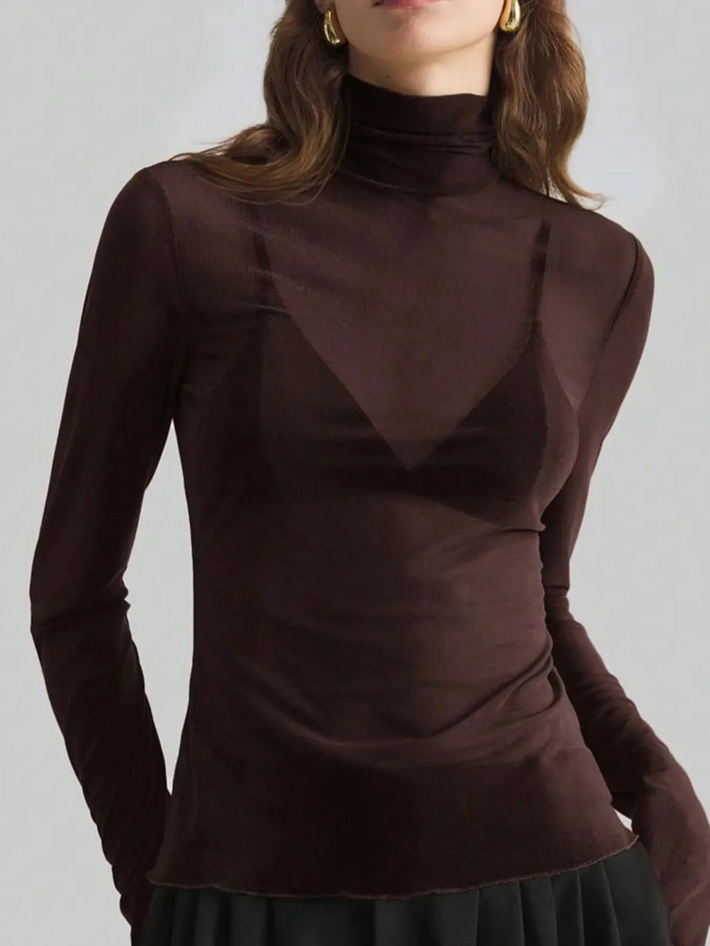 Turtleneck Long Sleeve Top | | Wiccan Center