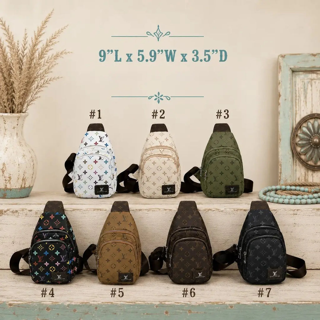 Western Luxe Upcycled Sling Bag