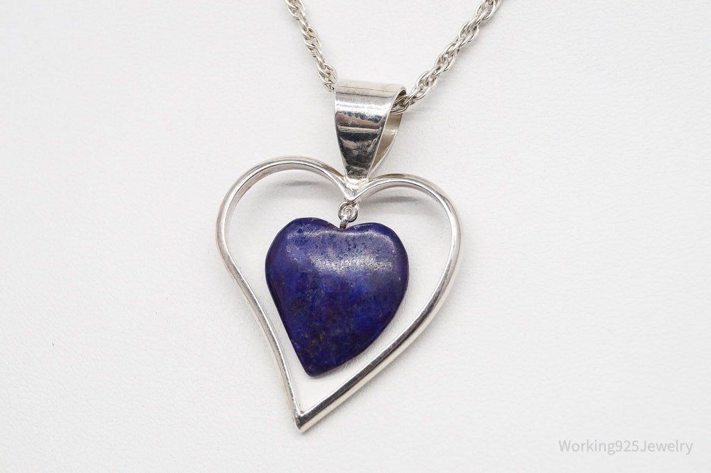 VTG Southwestern Desert Rose Trading Lapis Lazuli Sterling Silver Necklace | Jewelry > Necklaces | Wiccan Center