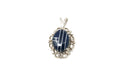 Vintage Designer KABANA Blue Lapis Lazuli Sterling Silver Necklace Pendant | Jewelry > Necklaces > Pendants | Wiccan Center