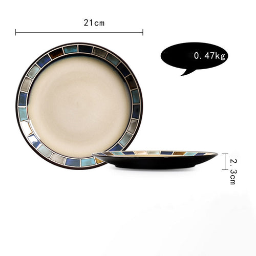 Vintage Japanese Style Ceramic Plates | Home & Garden | Wiccan Center