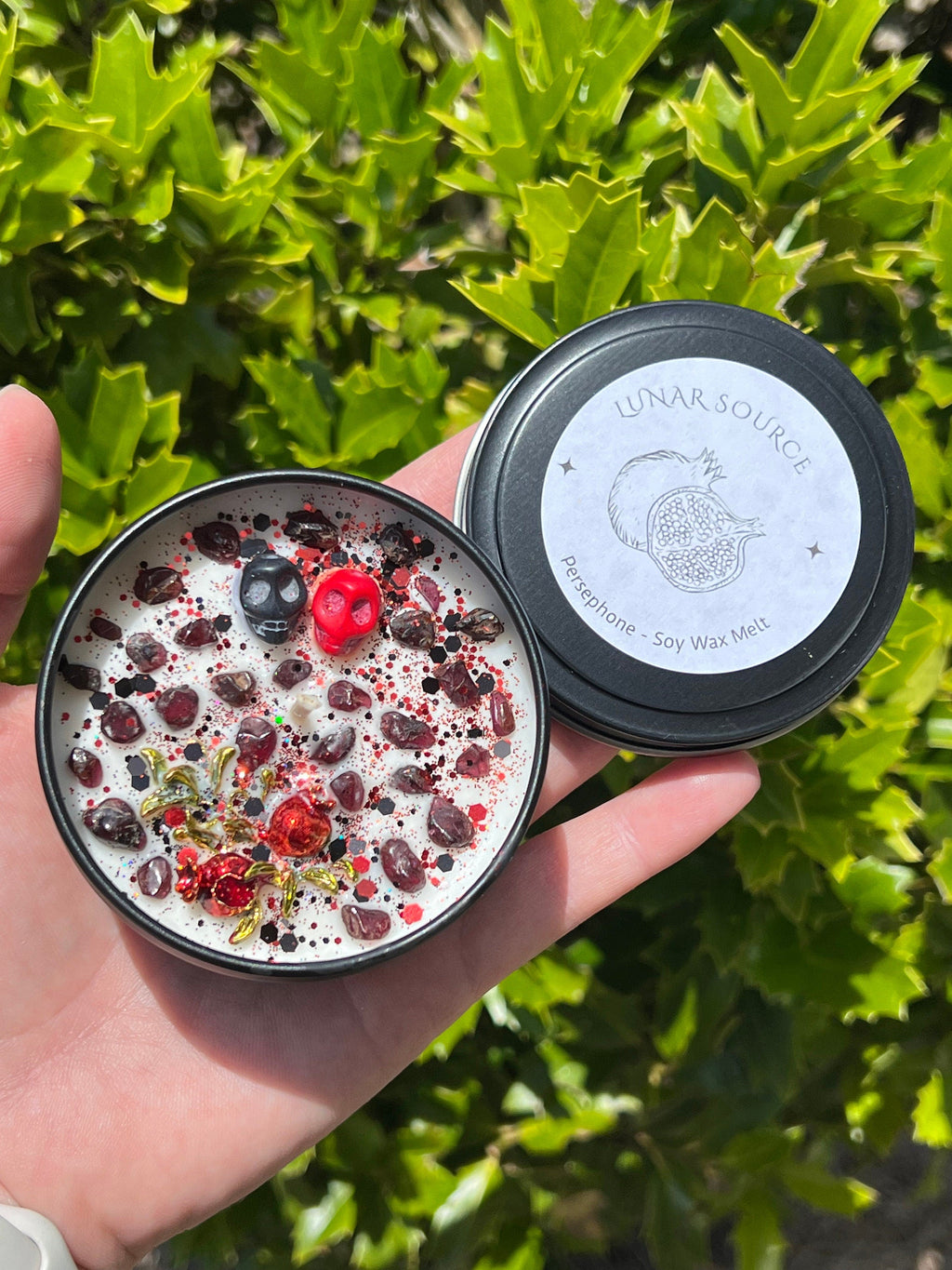 SPECIAL EDITION Persephone Offering Ritual Candle | Queen of Underworld Witchcraft Altar Spell Magic Deity Scented Intention Devotional Gift | | Wiccan Center