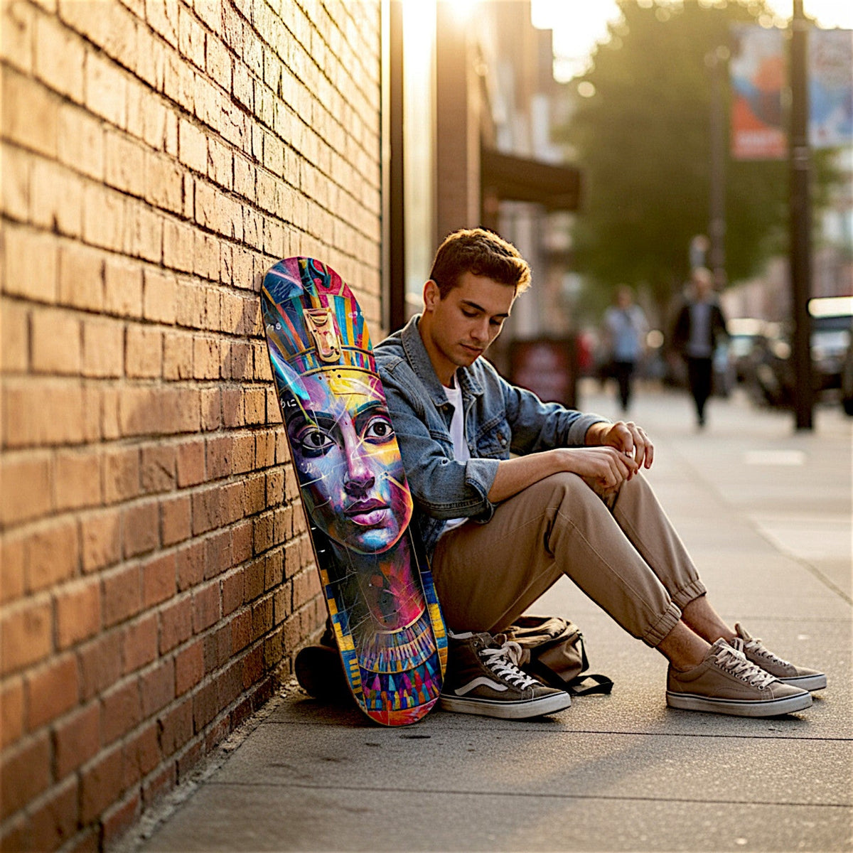 Egyptian Skateboard | Skateboard | Wiccan Center
