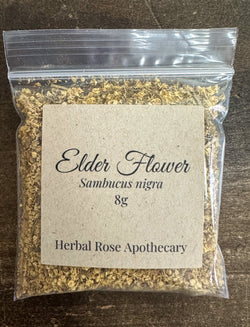 Dried ElderFlowers | dried herbs | Wiccan Center