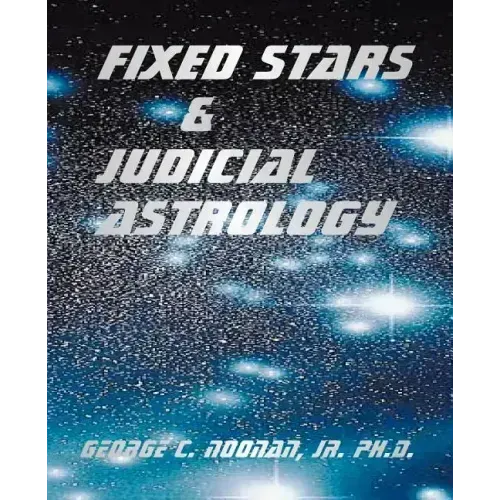 Fixed Stars and Judicial Astrology - Paperback | Books | Wiccan Center