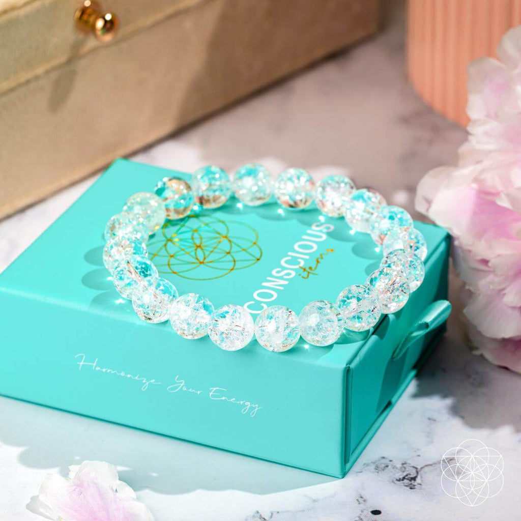Emotional Ice Bath – The Ice Quartz Bracelet | Bracelet | Wiccan Center