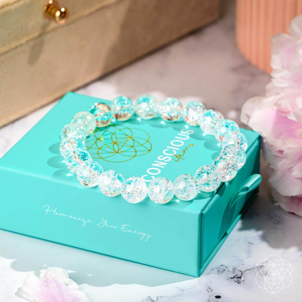 Emotional Ice Bath – The Ice Quartz Bracelet | Bracelet | Wiccan Center