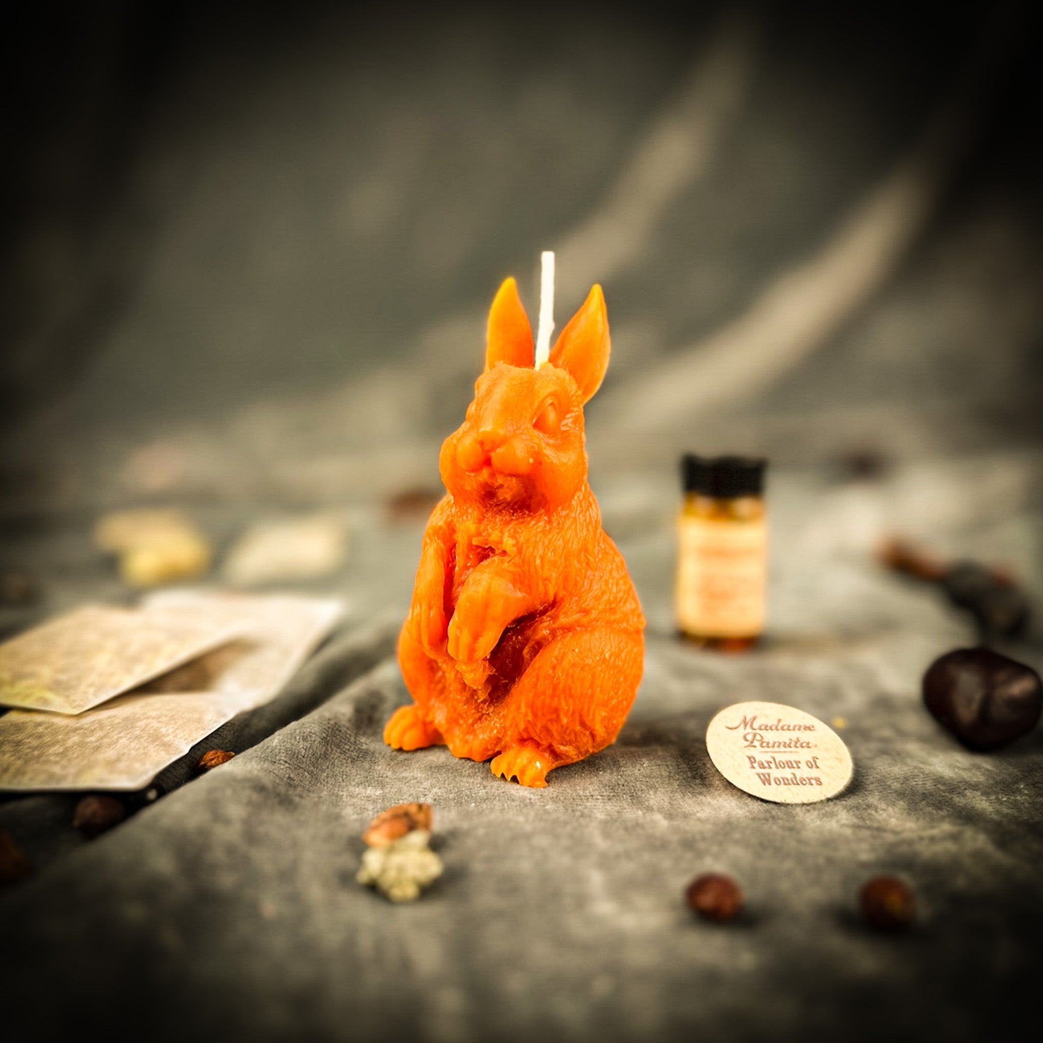 Enchanted Bunny Candle Spell Kit - Abundance & Quick Thinking Magic | Candle Spell Kit | Wiccan Center