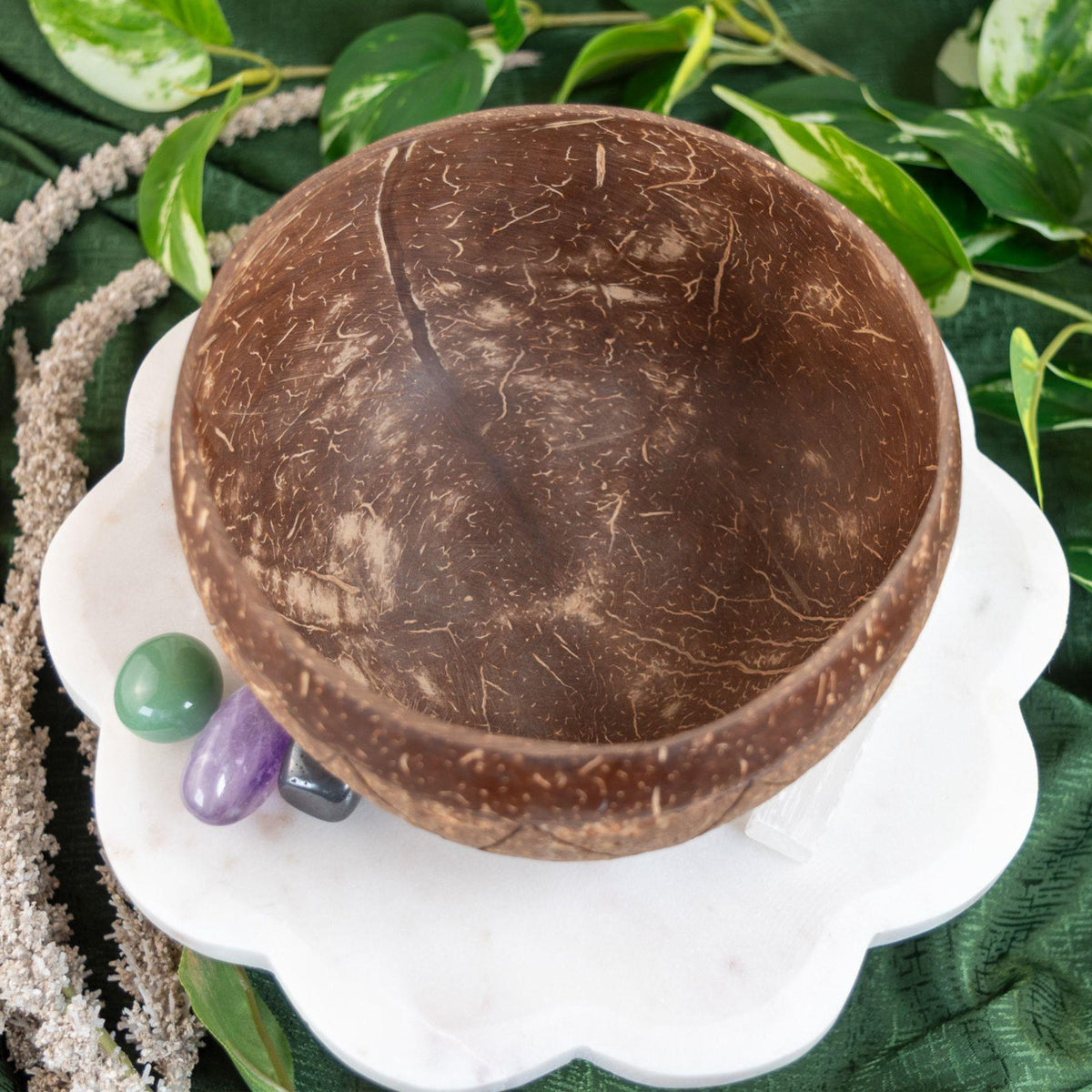 Engraved Coconut Bowl Assorted | | Wiccan Center