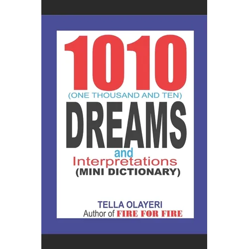 1010 (One Thousand and Ten) DREAMS and Interpretations - Paperback | Books | Wiccan Center