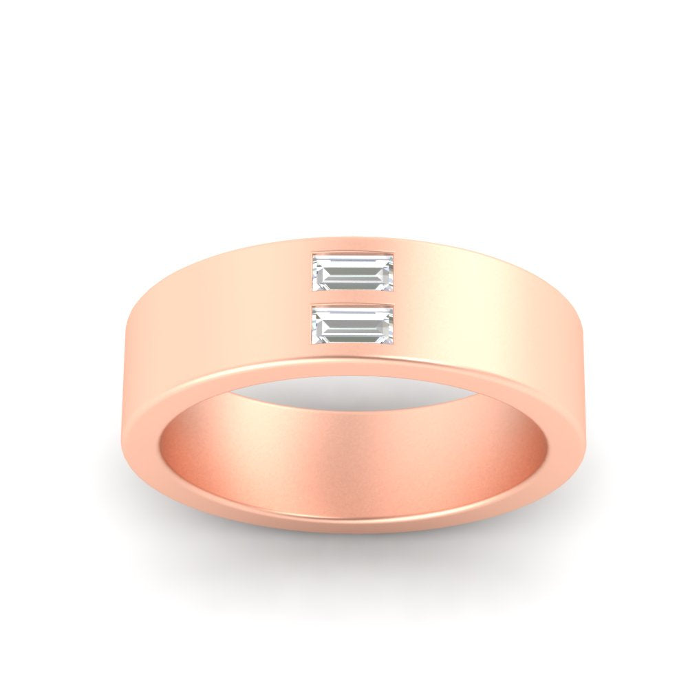 Equality Diamond Mens Wedding Ring