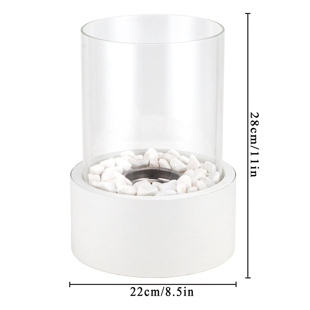 11“H Large Tabletop Fire Bowl Pot Fireplace | Gel & Ethanol Fireplaces | Wiccan Center